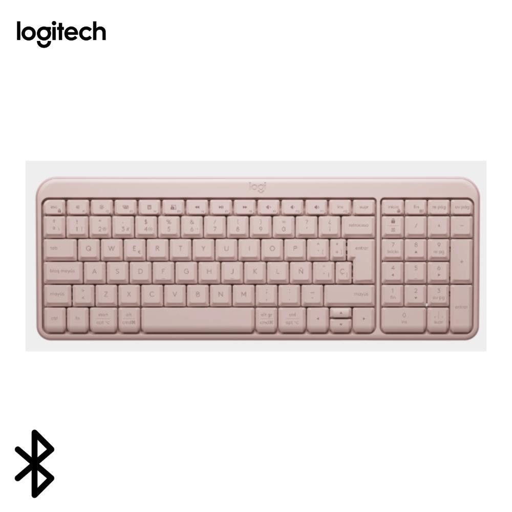 Teclado Inalámbrico Logitech K250 Bluetooth Rose
