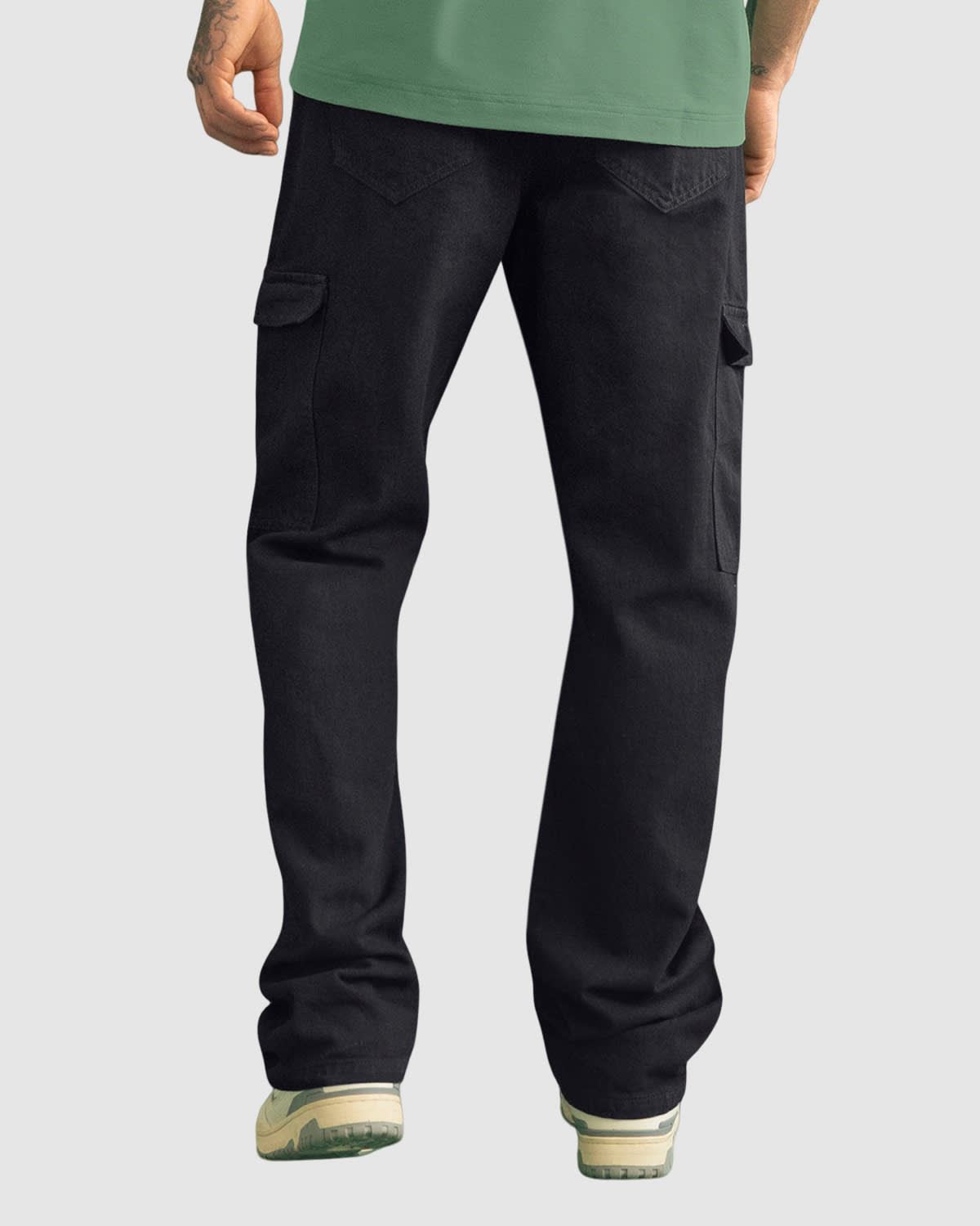 Jean cargo para hombre