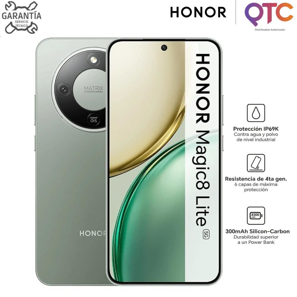 Celular Honor Magic 8 Lite 8GB 512GB Verde