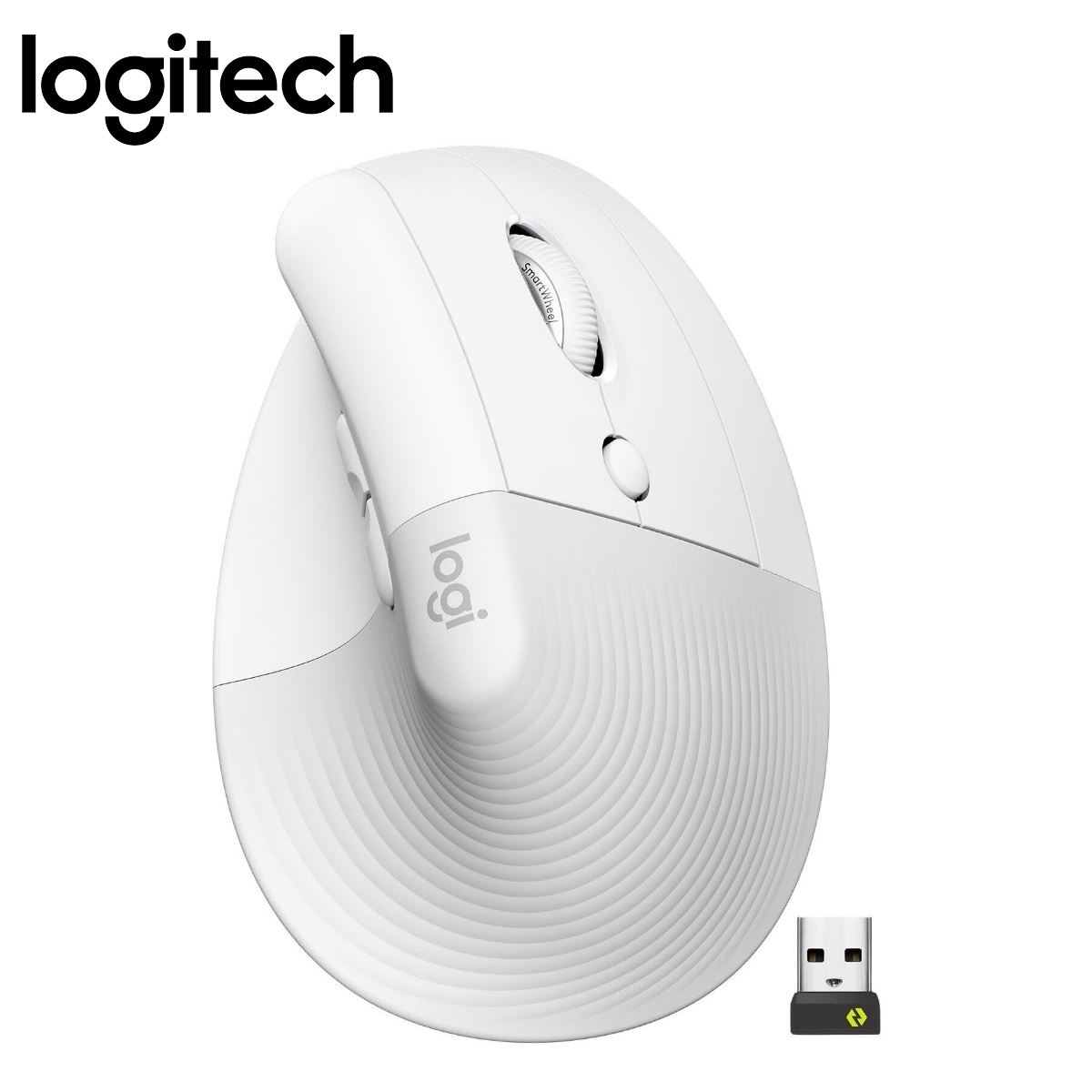 MOUSE LOGITECH LIFT VERTICAL WIRELESS/BT WHITE