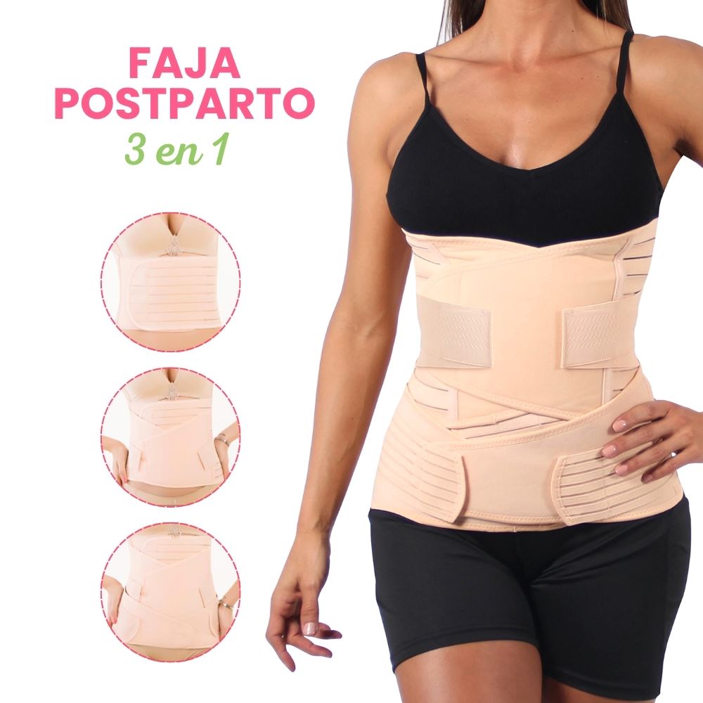 Faja Post Parto 3 en 1