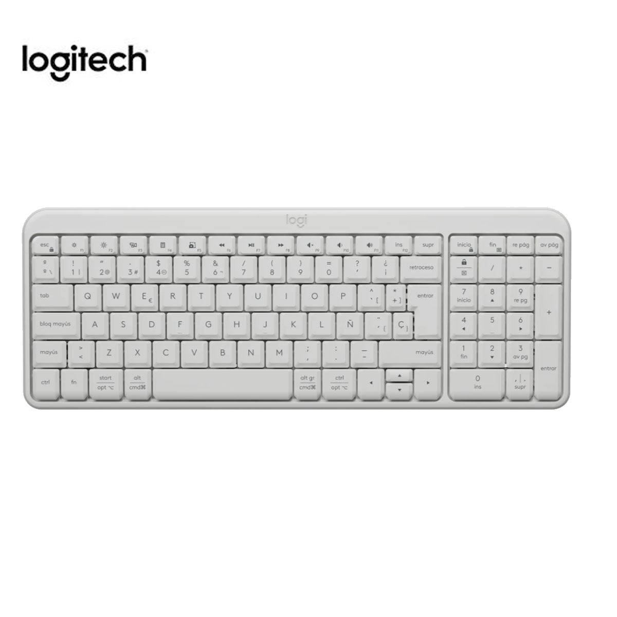 TECLADO LOGITECH K250 BLUETOOTH WHITE