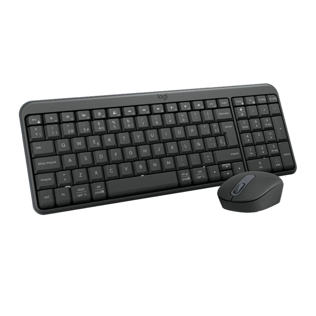 TECLADO LOGITECH + MOUSE MK250 BLUETOOTH SP BLACK (920-013513)
