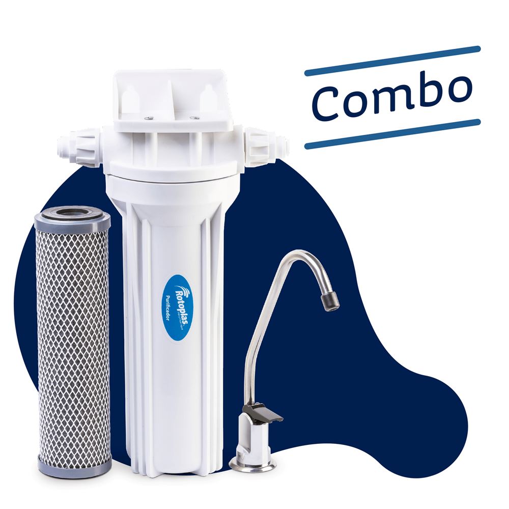 Purificador de Agua Rotoplas Bajo Lavadero con Cartucho 300425