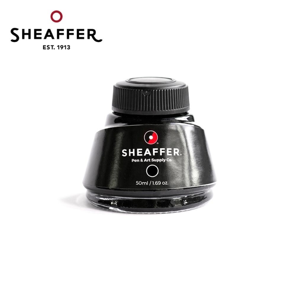 Tinta Sheaffer negro 50 ml