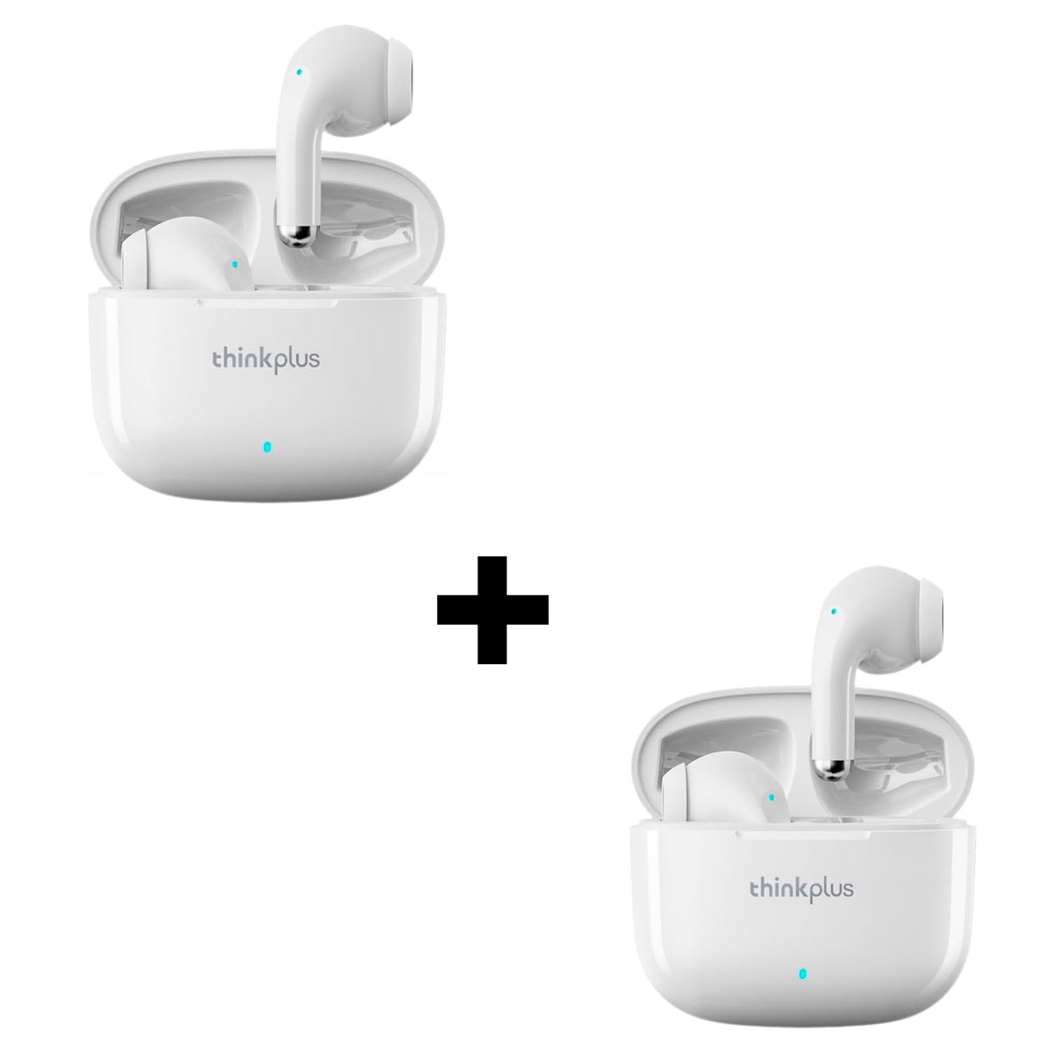 Audífonos Inalámbricos Lenovo LP40 Pro x2 Blanco BT 5.1