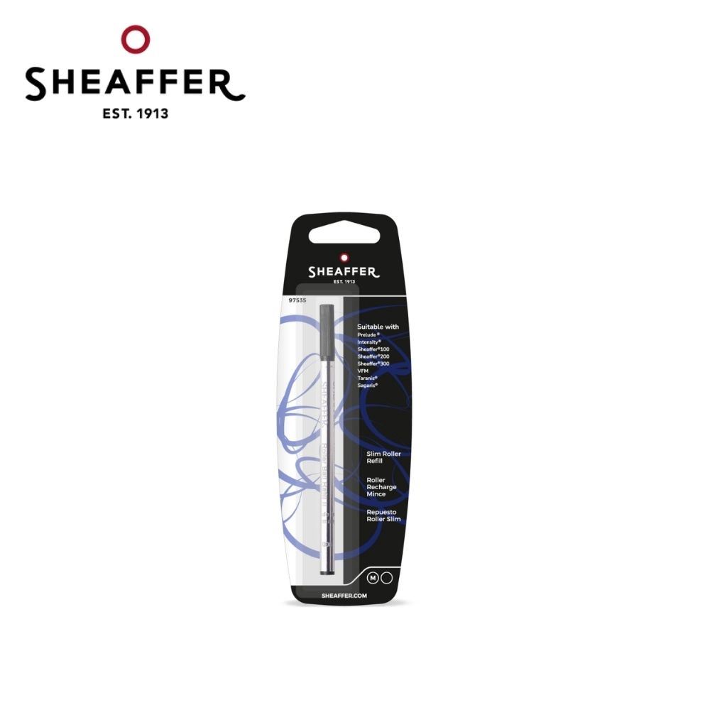 Repuesto Sheaffer para Rollerball slim negro punto mediano