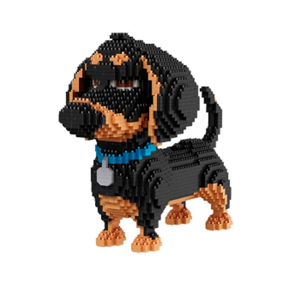 Perro Salchicha Mini Bloques Armable 2100piezas