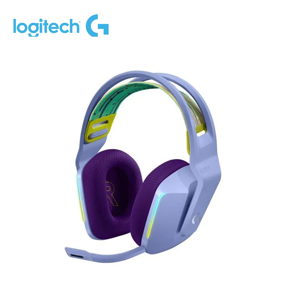 AUDIFONO CON MICROFONO LOGITECH G733 LILA