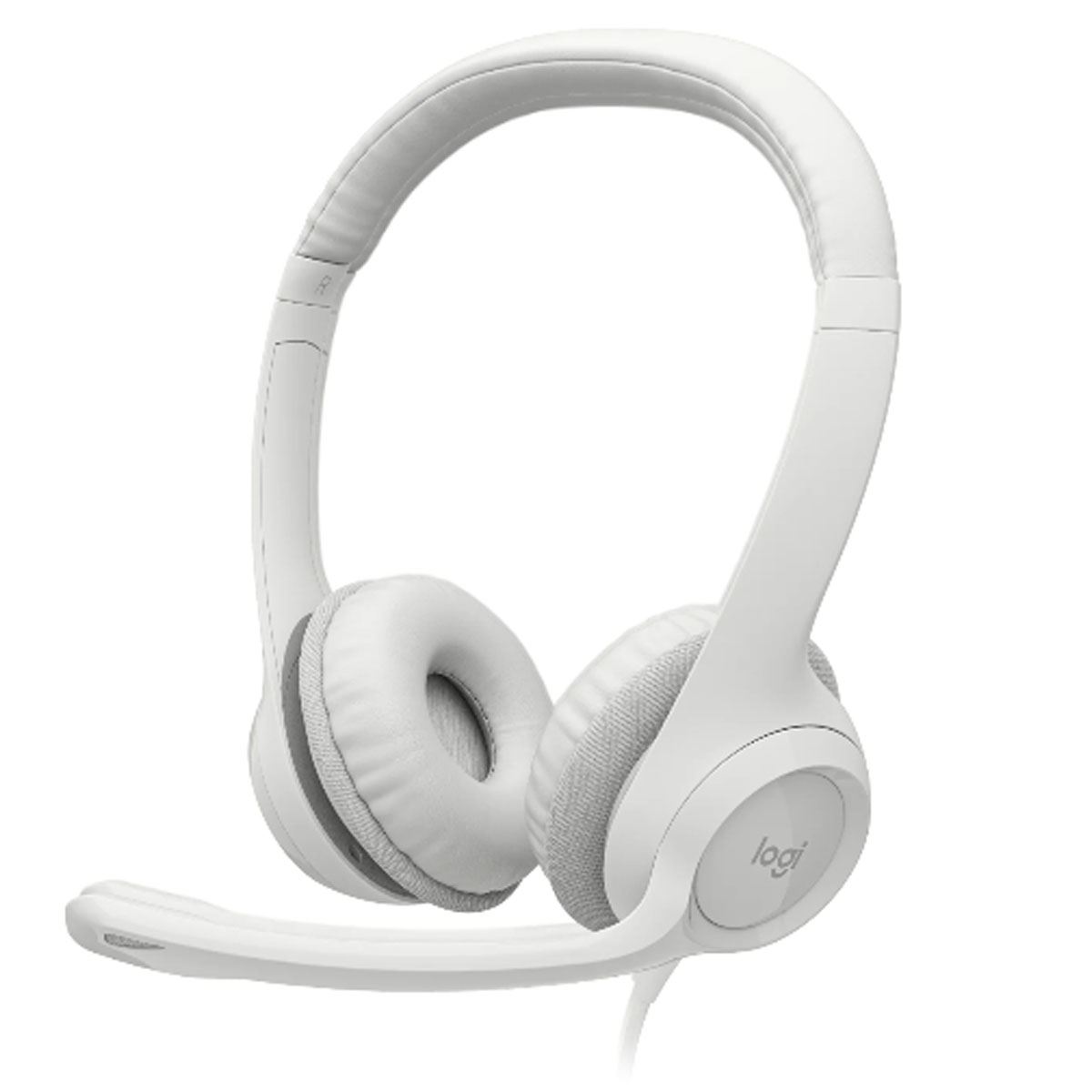 AUDIFONO C/MICROF. LOGITECH H390 USB BLANCO