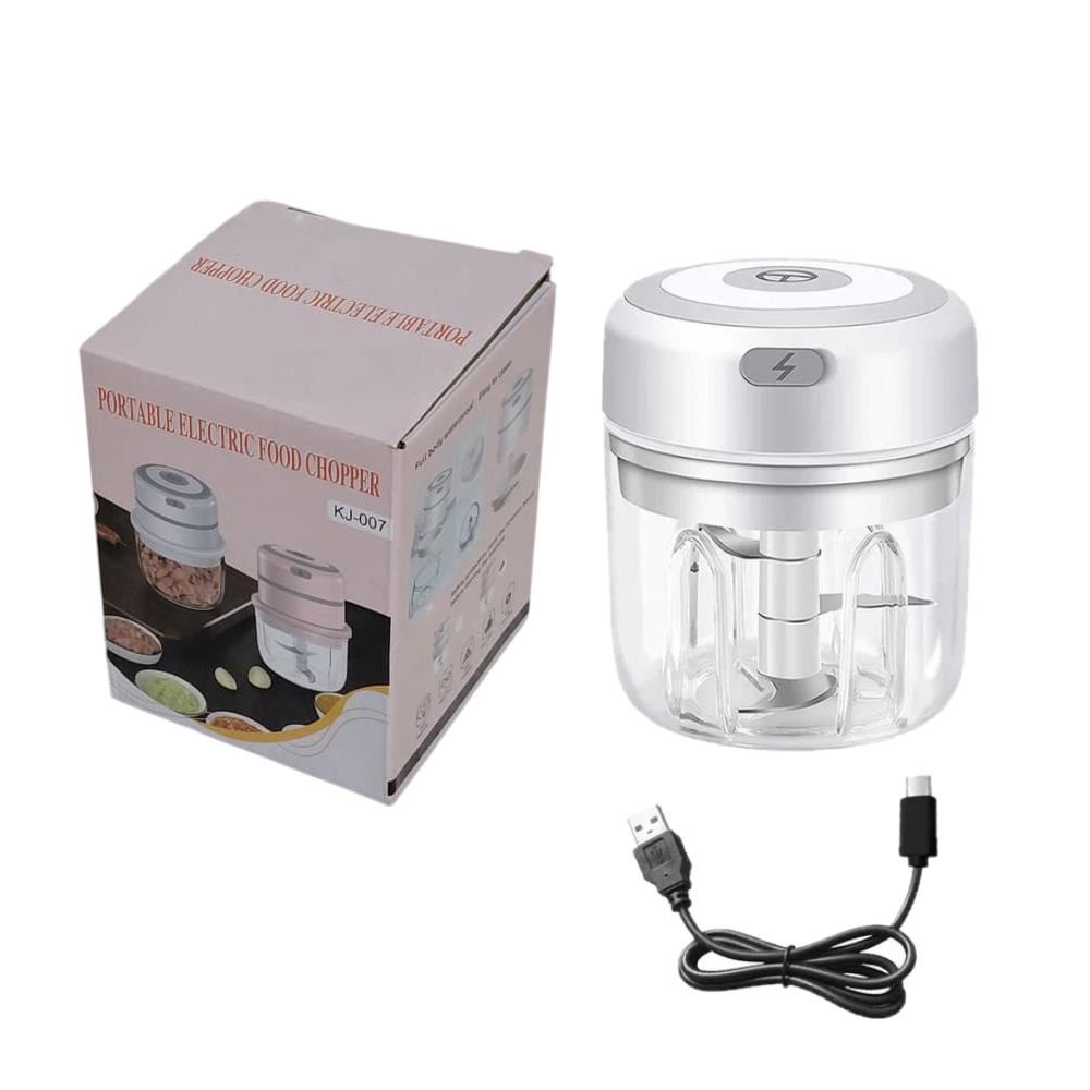 Picadora Eléctrica Mini de Alimentos de un Botón