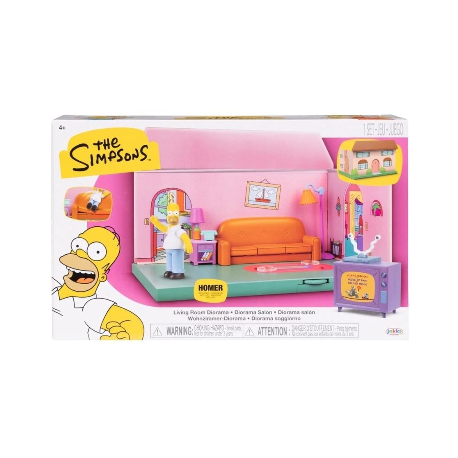 Playset los simpson sala de juegos - incluye homero_J Generico