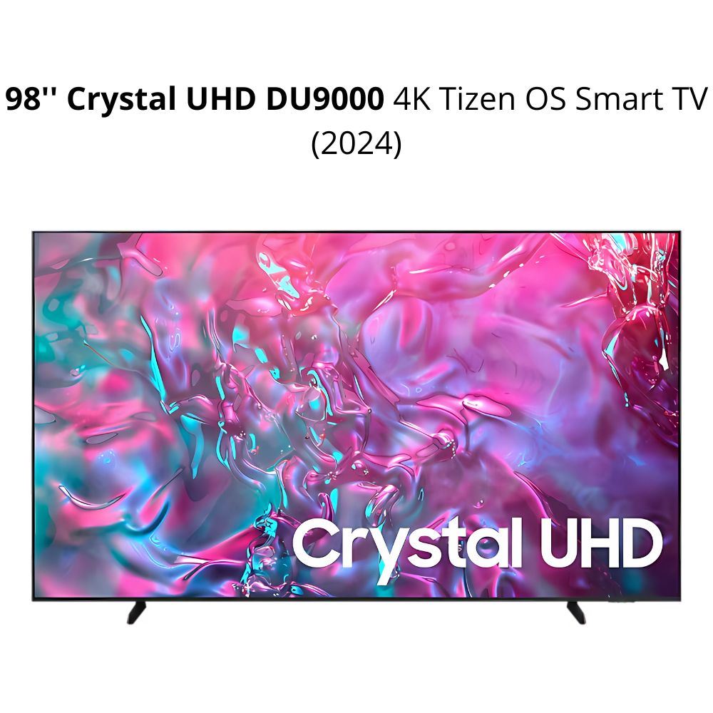 98'' Crystal UHD DU9000 4K Tizen OS Smart TV (2024)
