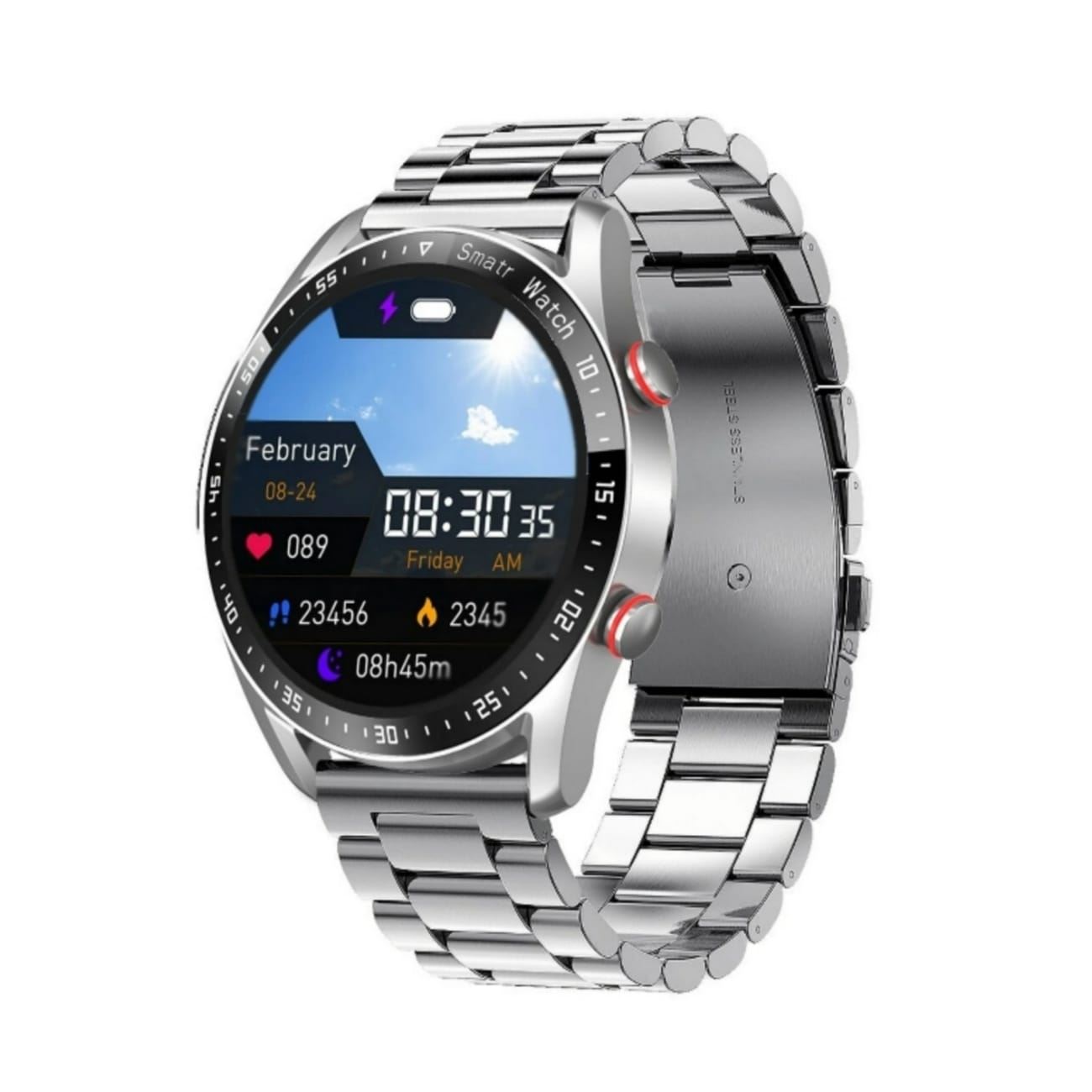 SMARTWATCH 9 PRO PLATA