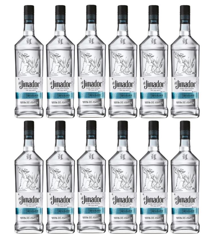 Tequila EL JIMADOR Blanco Silver Botella 750ml - 12 UND