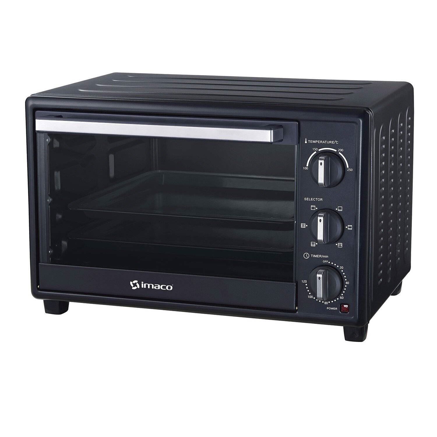 Horno Rosticero Imaco HES35R 35 Litros - Negro