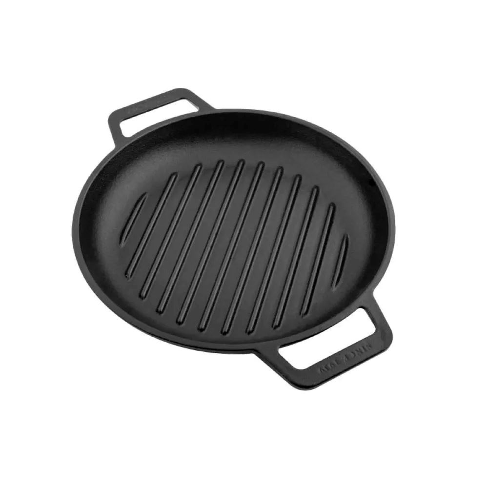 Sarten Hierro Fundido Doble Asa Grill 10/25 Cm - Victoria 55145754