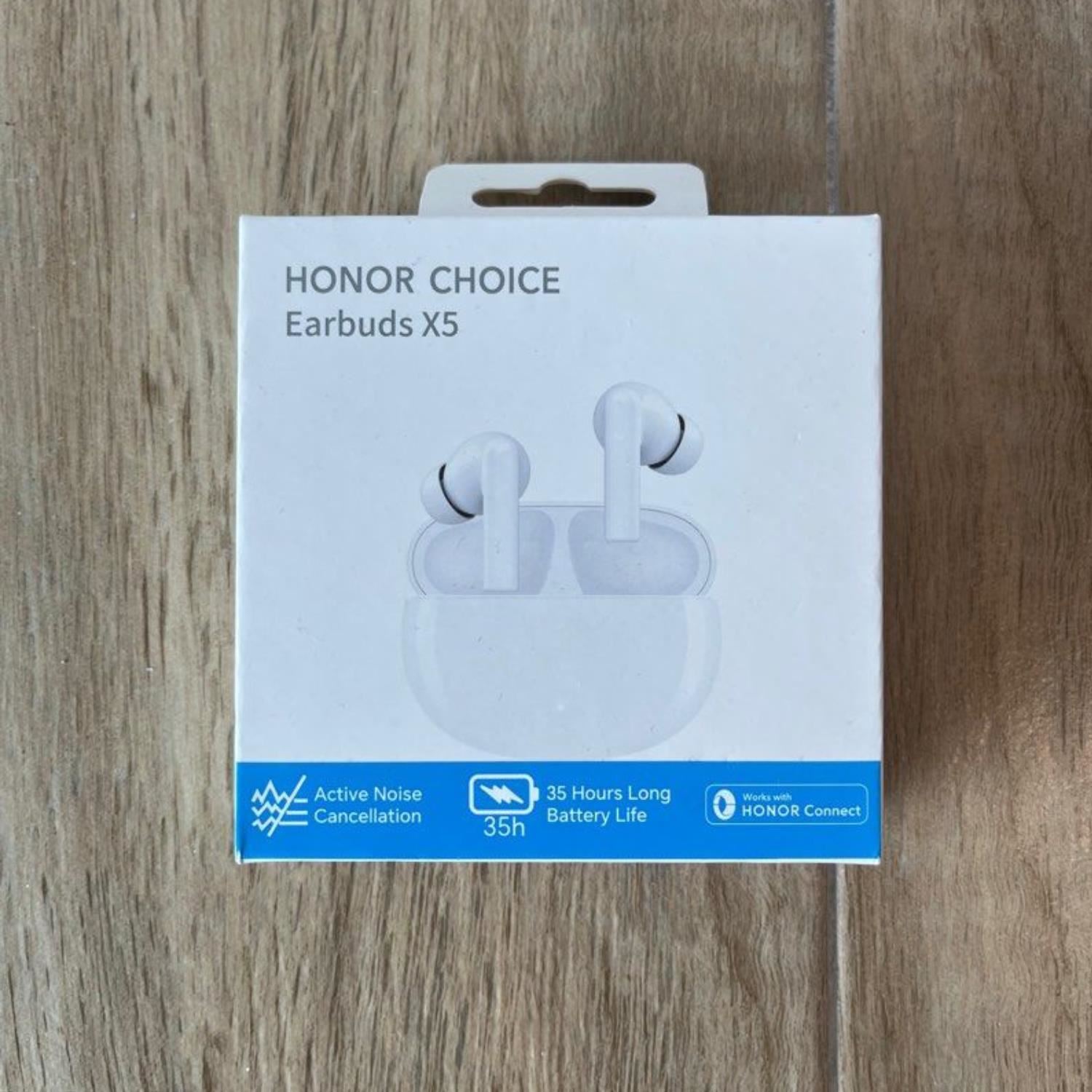 Audífonos Bluetooth Honor LCTW5005 Choice Earbuds X5 35HRS - Blanco