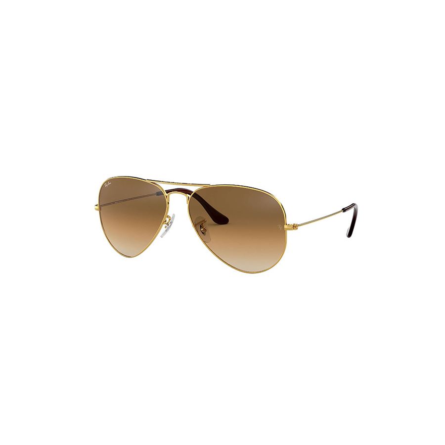 Lentes de sol Ray Ban 3026 Aviator Marrón Degrade