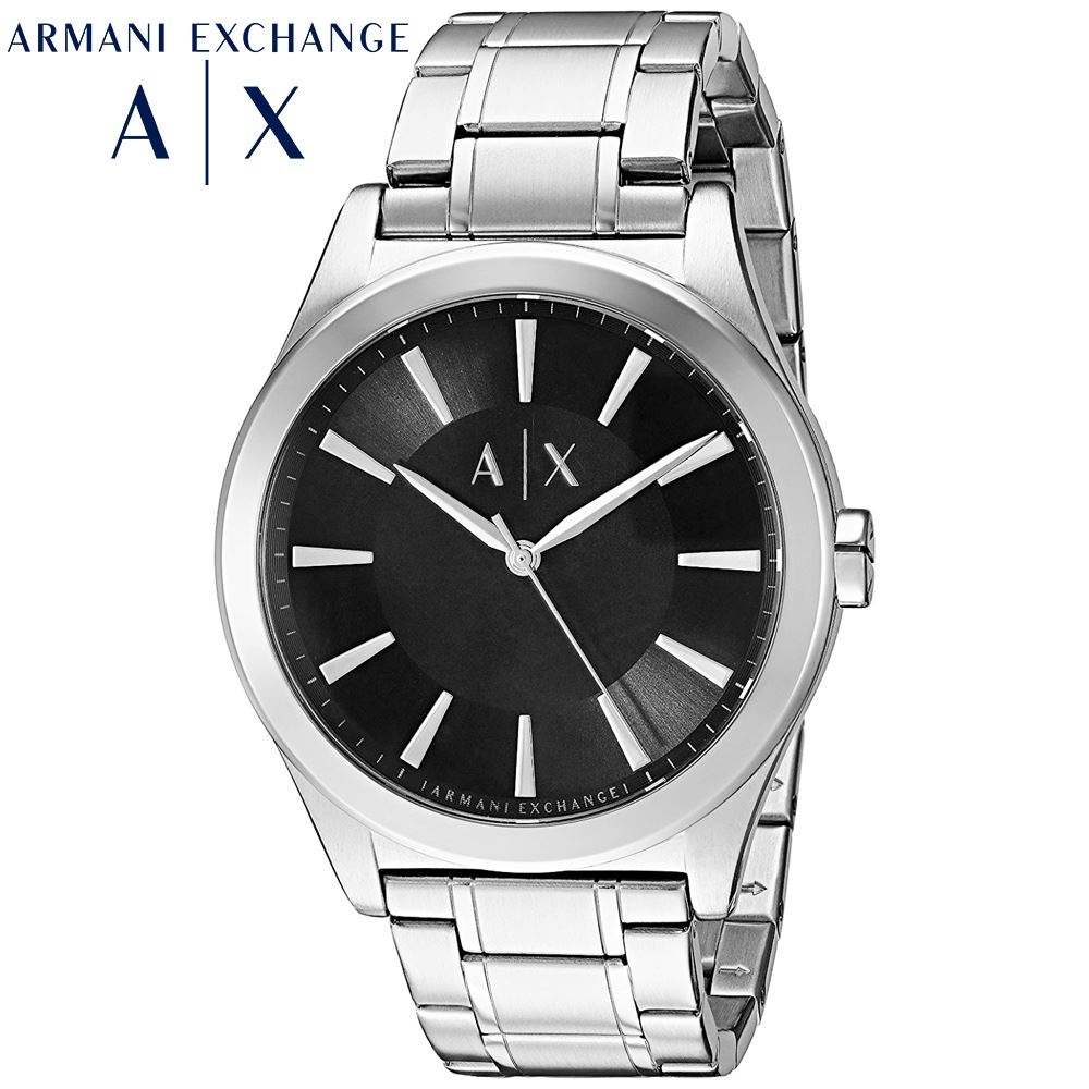 Guess cage debate Reloj Armani Exchange AX2320 Acero Inox - Plateado negro | Juntoz
