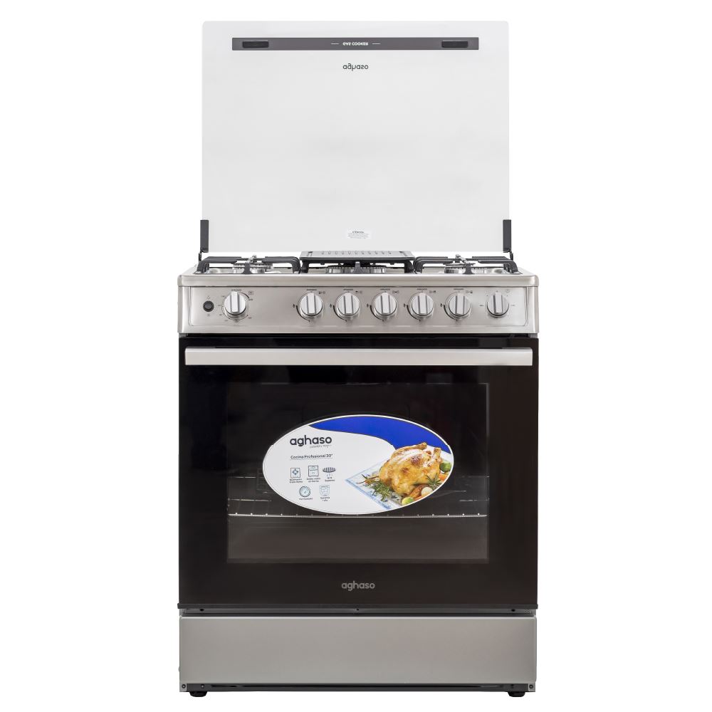Cocina AGHASO PROFESIONAL 5 Hornillas GN | Juntoz