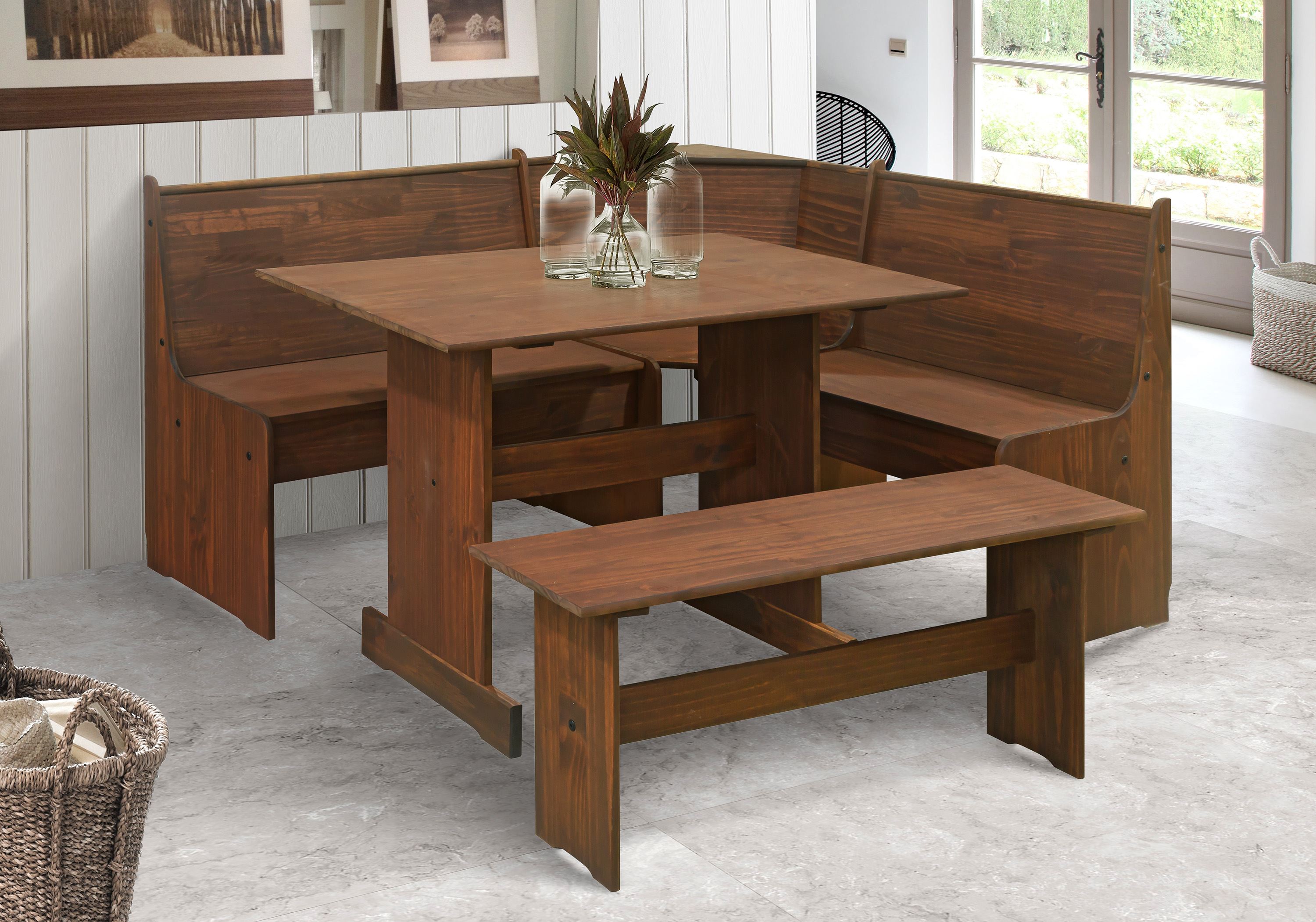 Casabella - Comedor Esquinero Germania Madera Cera Uruguai | Juntoz.com Casabella - Comedor Esquinero Germania Madera Cera Uruguai | Juntoz.com