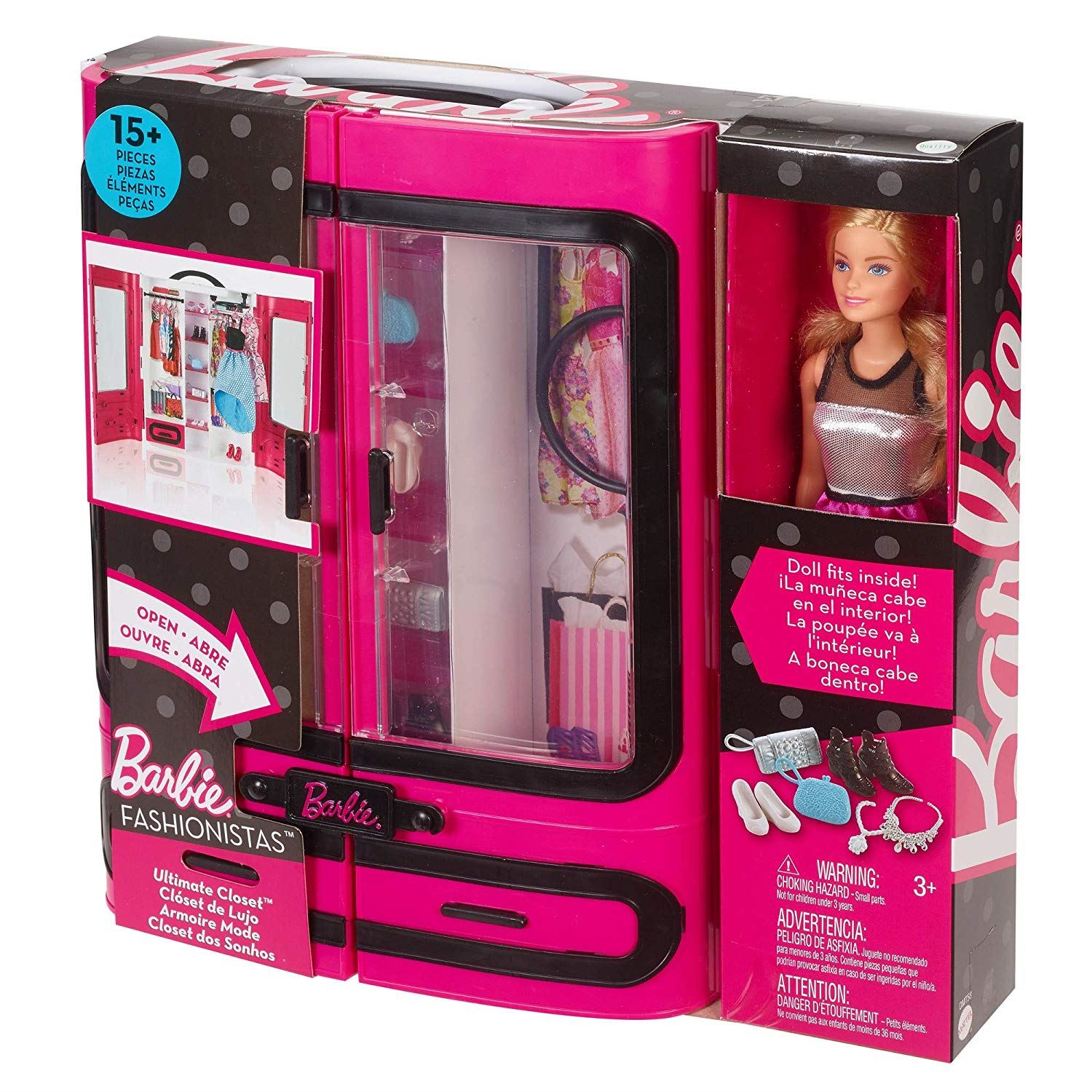 closet de lujo barbie