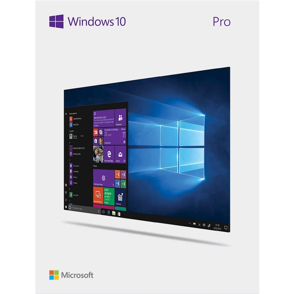 Microsoft Windows 10 Pro Creators 1 licencia Flash 32/64-bit Español -  FQC-10176 | Juntoz