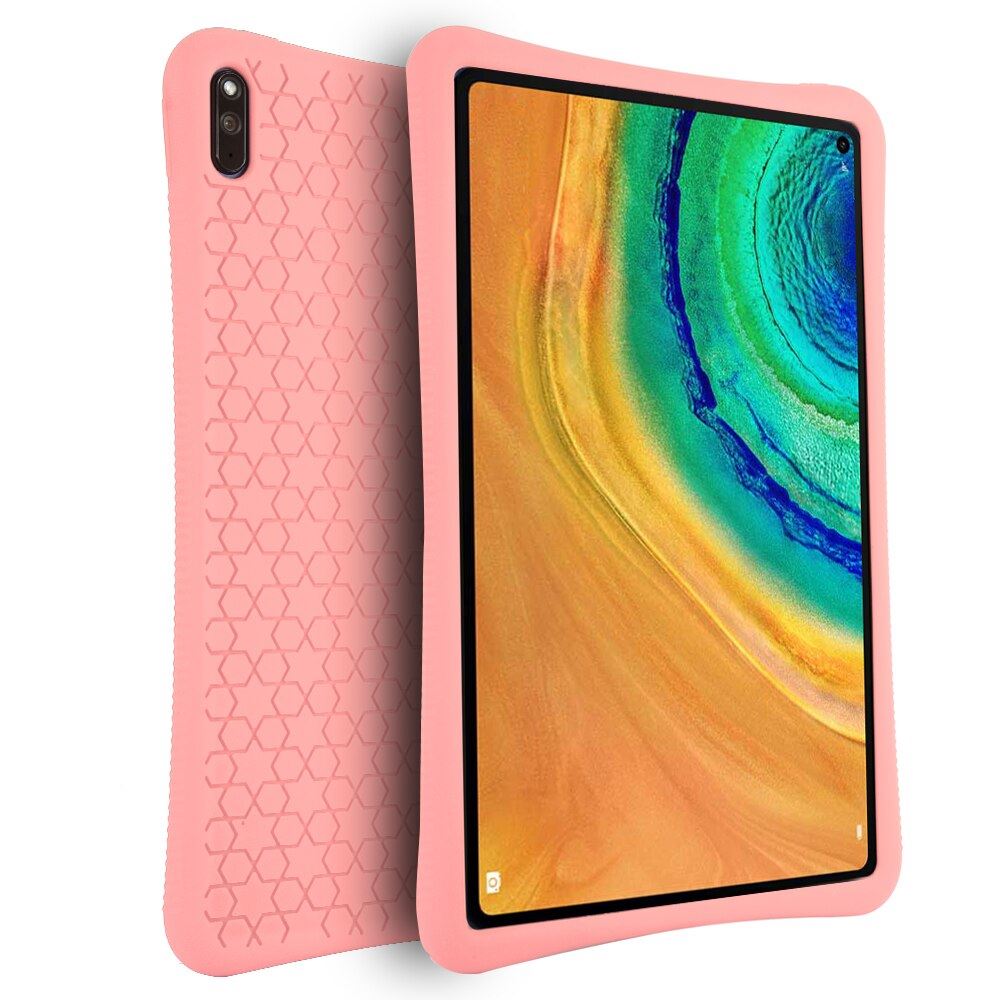 Funda de Silicona Huawei Matepad 10.8 Rosado