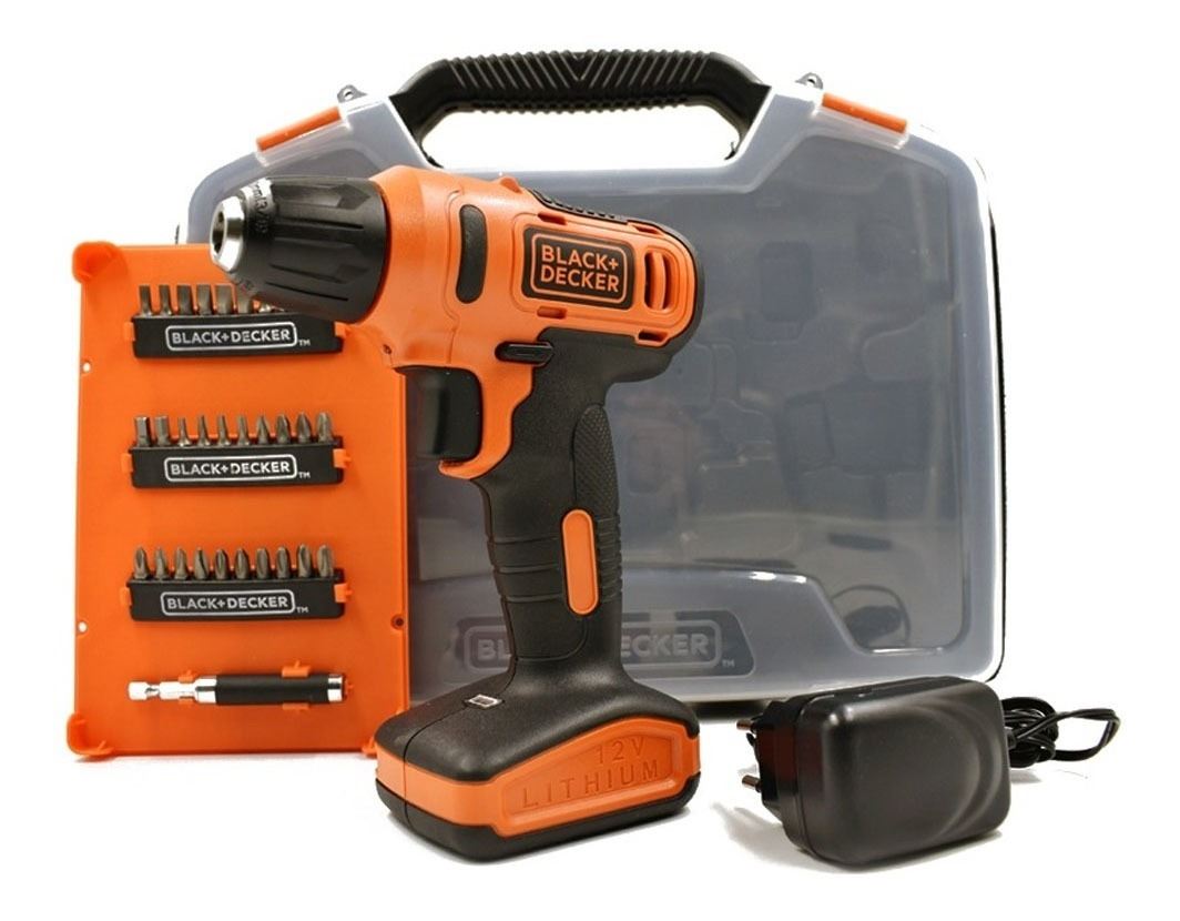 Atornillador 3/8 Inalambrico 12v + Maleta 33 Accs Ld12sc-b2