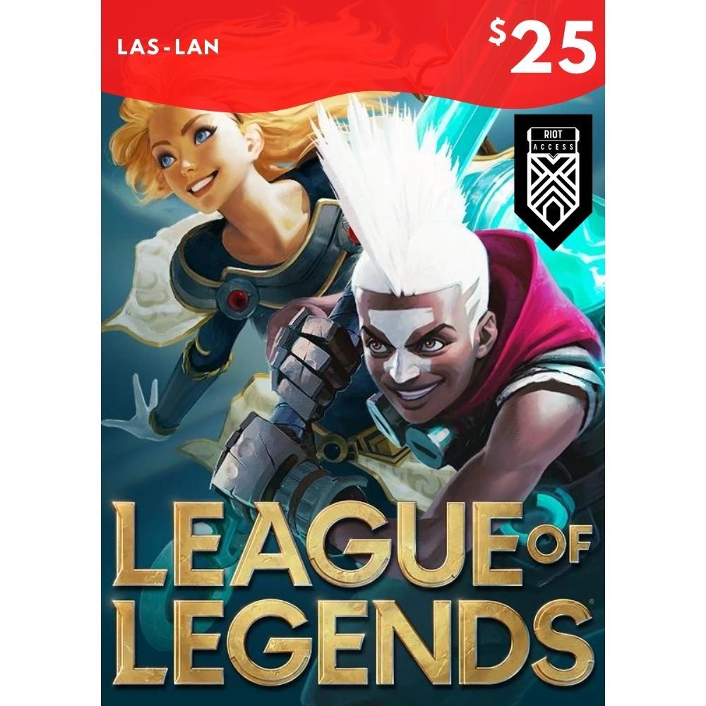 Cartão Presente RP League Of Legends 4420 Riot Points - LOL RP