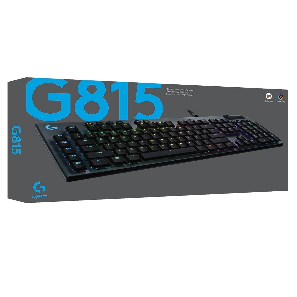 Logitech Pack G G502 X Ratón Gaming Negro 25600 DPI + G815 Teclado