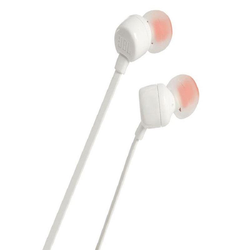 Audífonos JBL Con Micrófono Extra BASS T110 - Blanco | Juntoz