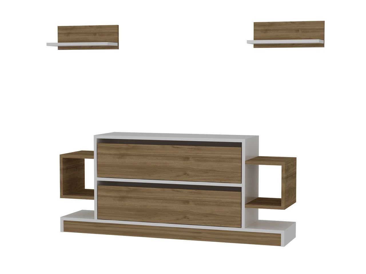 Centro de entretenimiento Walnus - Muebles Bonno