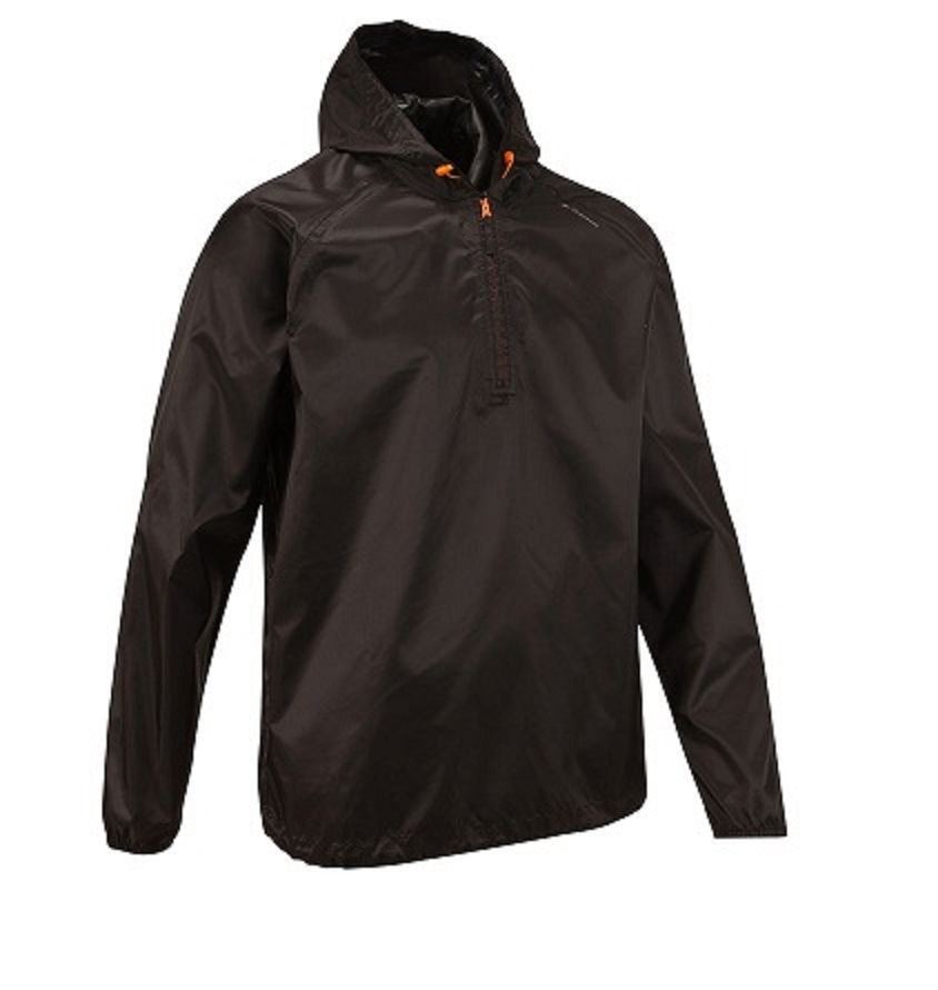 Chaqueta Impermeable Quechua NH100 Raincut Negro | Juntoz