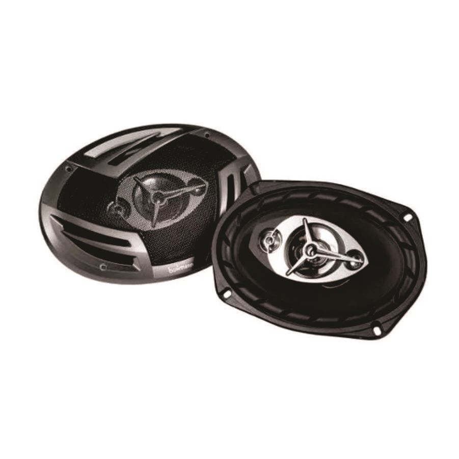 Bowmann Parlantes Para Auto 6x9 Ovalados 4 Vias 480w TS-6950-Negro