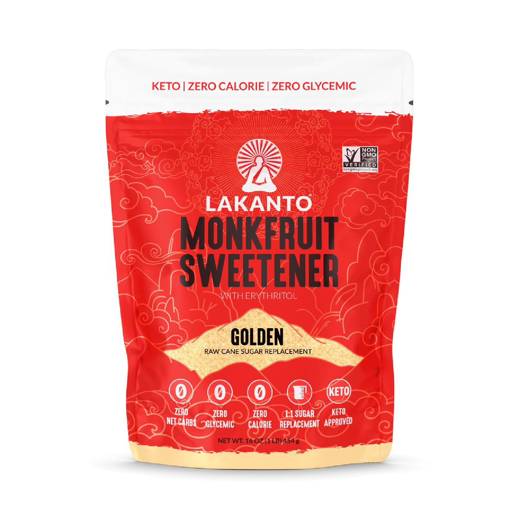 LAKANTO ENDULZANTE GOLDEN 454GR