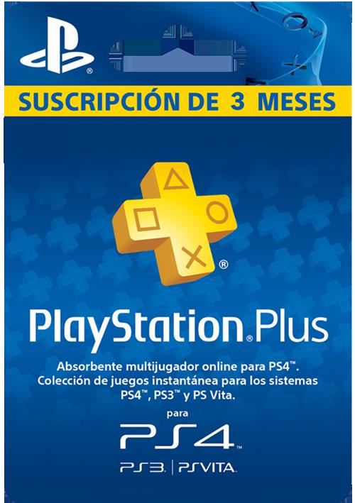 Membresia PlayStation Plus 3 Meses