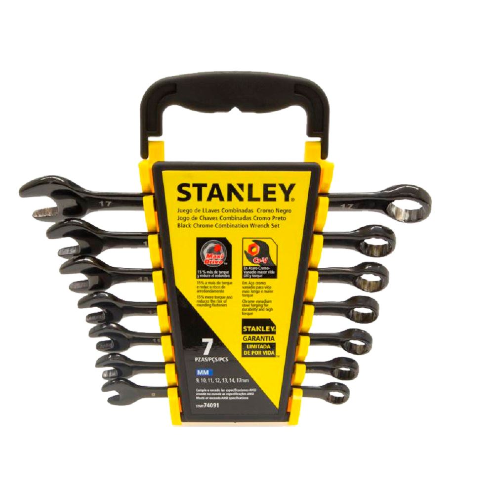 Juego Llaves Combinadas 14 pzas (7-24mm) Stanley STANLEY