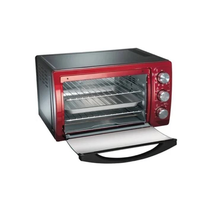 Oster - Horno Eléctrico con Rosticero 32 Litros TSSTTV7032R-053 - Rojo |  Juntoz