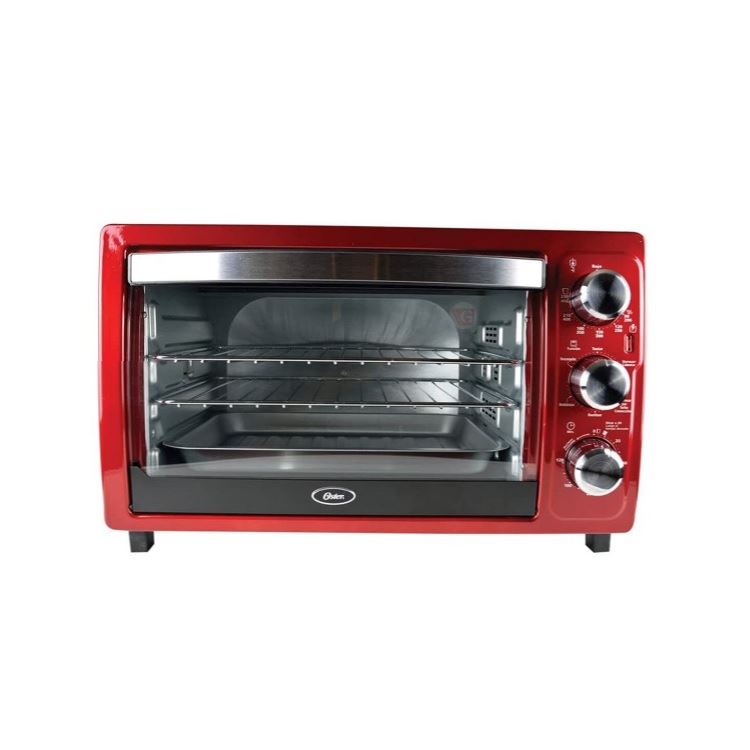 Oster - Horno Eléctrico con Rosticero 32 Litros TSSTTV7032R-053 - Rojo |  Juntoz