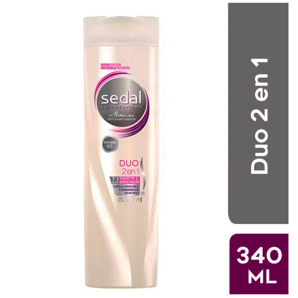 Shampoo SEDAL Duo 2 en 1 Frasco 340ml