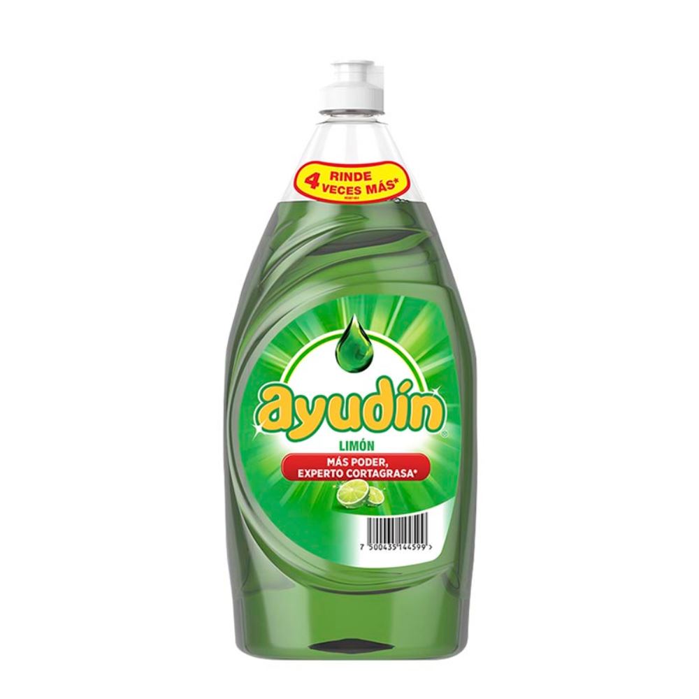 Lavajilla Lìquido AYUDIN Limón Frasco 1.2L