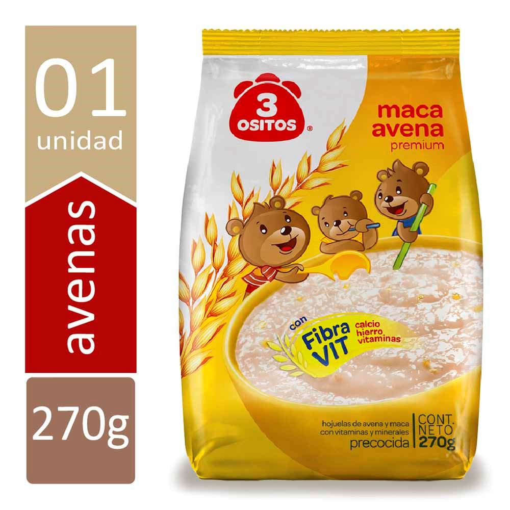Avena 3 OSITOS con Maca Bolsa 270gr