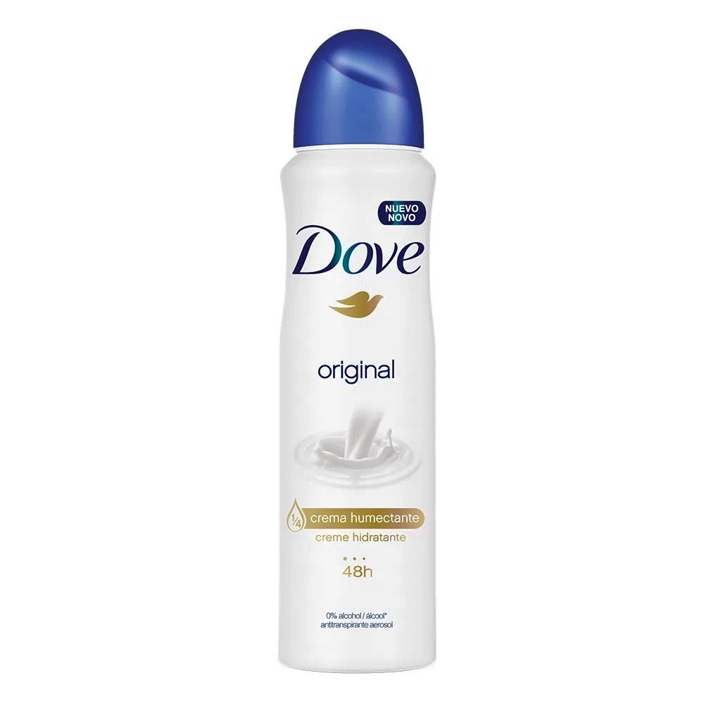 Desodorante en Aerosol para Mujer DOVE Original Frasco 150ml