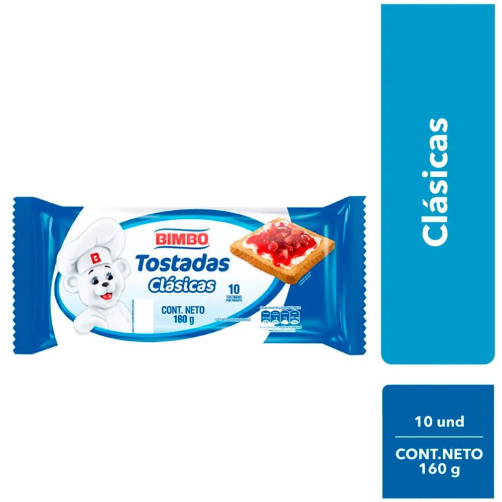 Tostadas Clásicas BIMBO 160 gr