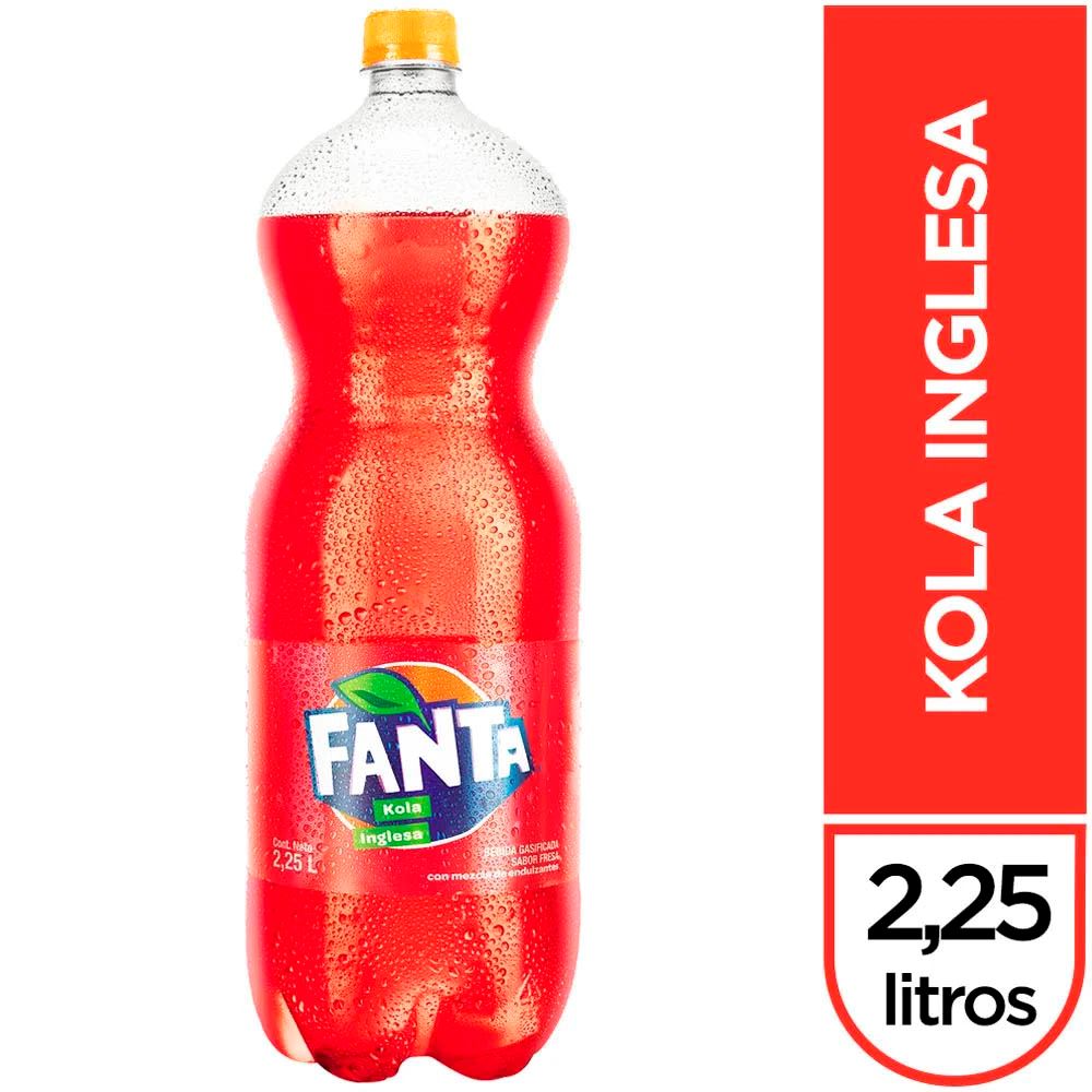 Gaseosa FANTA KOLA INGLESA Botella 2.25L