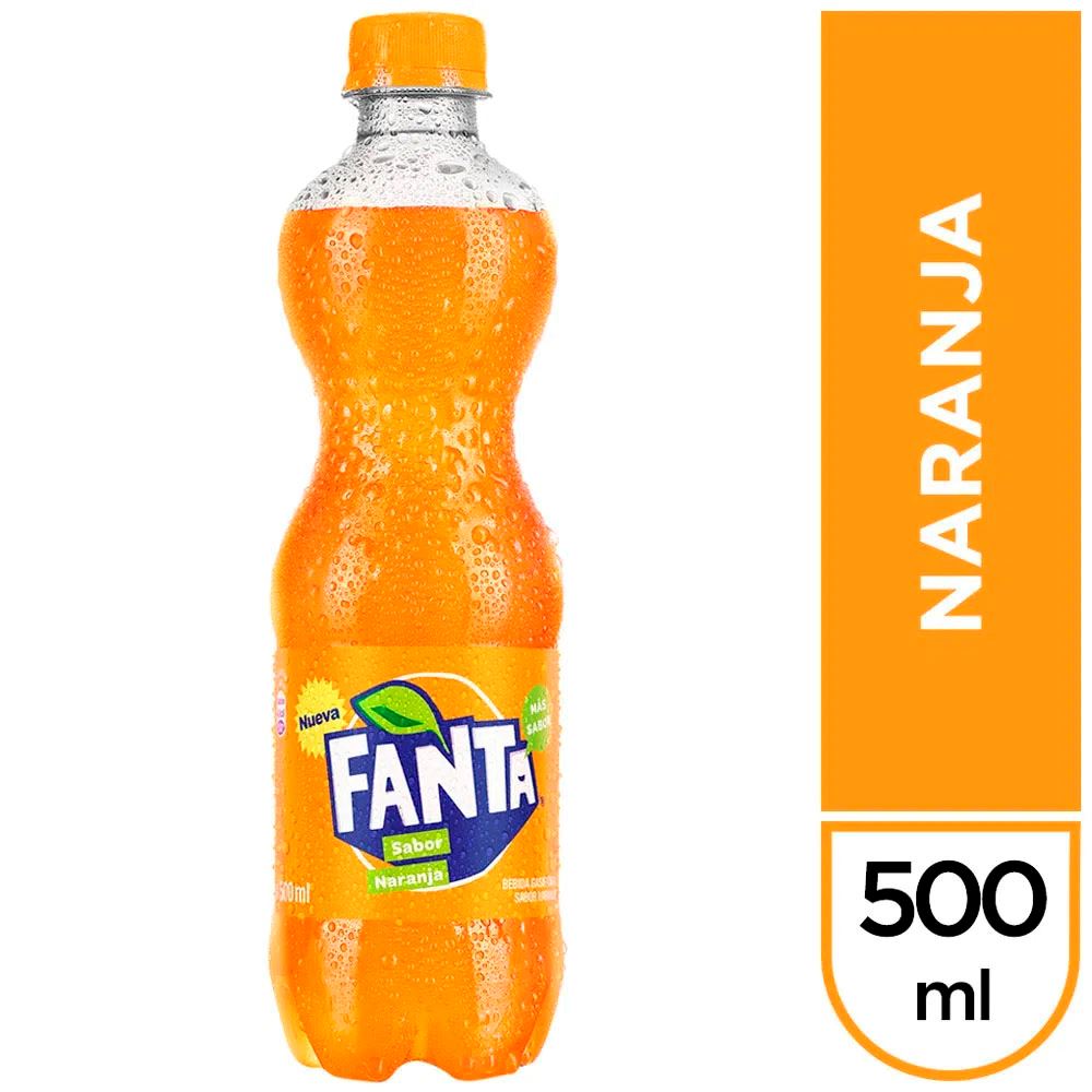 Gaseosa FANTA Naranja 500ml