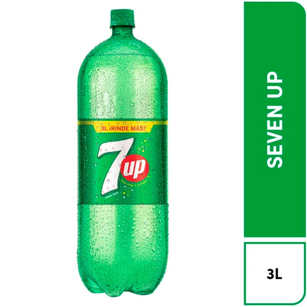 Gaseosa 7UP Botella 3L