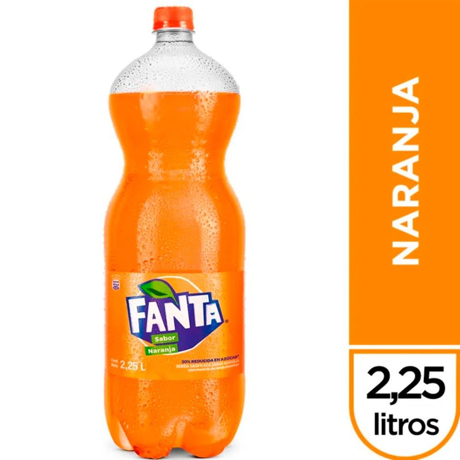 Gaseosa FANTA Naranja 2.25L